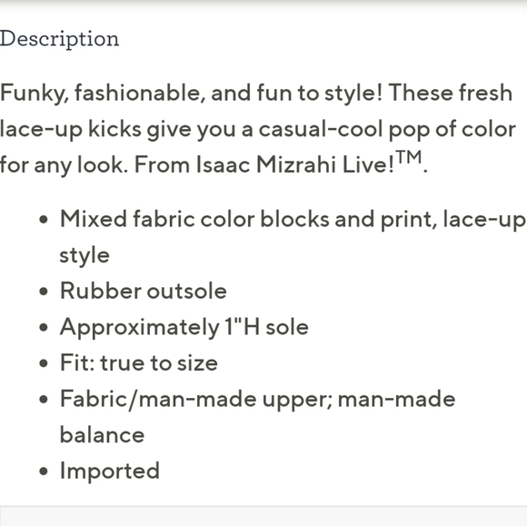 Isaac Mizrahi Colorblock Leopard Fashion Sneakers - Picture 10 of 12